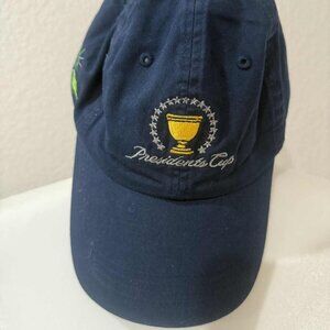 President’s Cup Navy Hat Liberty National  Golf Hat
